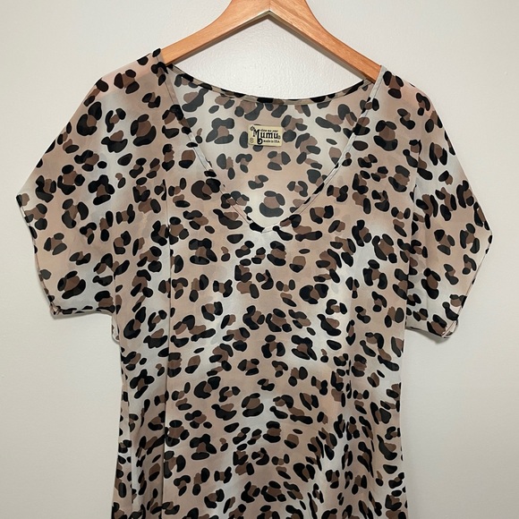 Show Me Your MuMu Cheetah Top - Picture 2 of 5